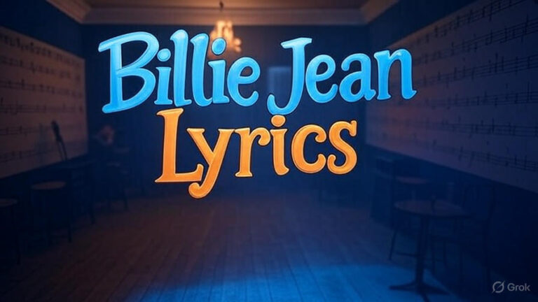 Billie Jean Lyrics