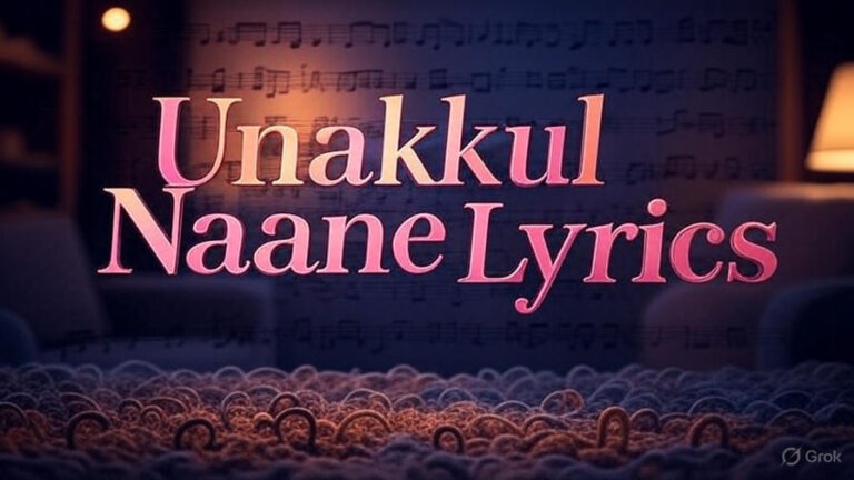 Unakkul Naane Lyrics