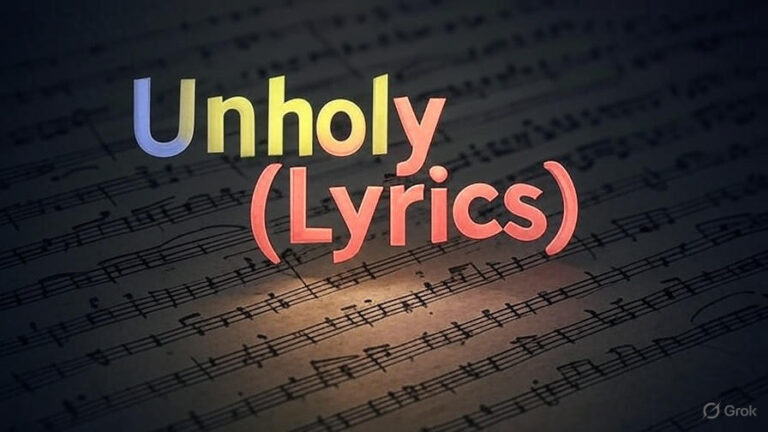 Unholy (Lyrics)