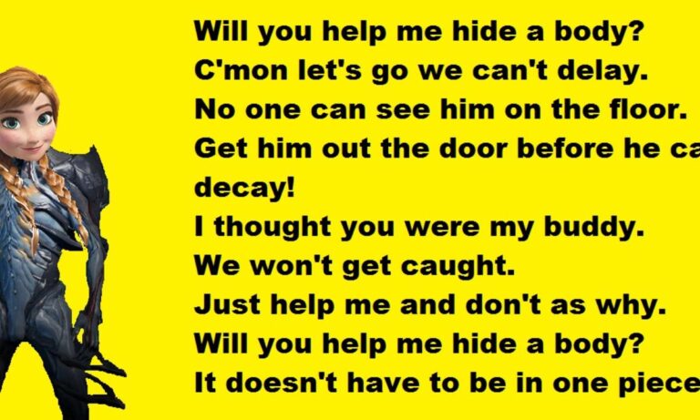 Will You Help Me Hide A Body (Lyrics)