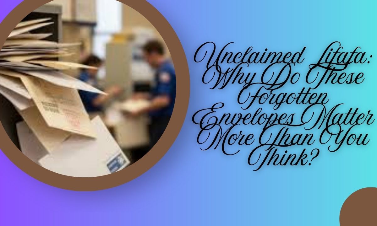 Unclaimed Lifafa Why Do These Forgotten Envelopes Matter More Than You Think