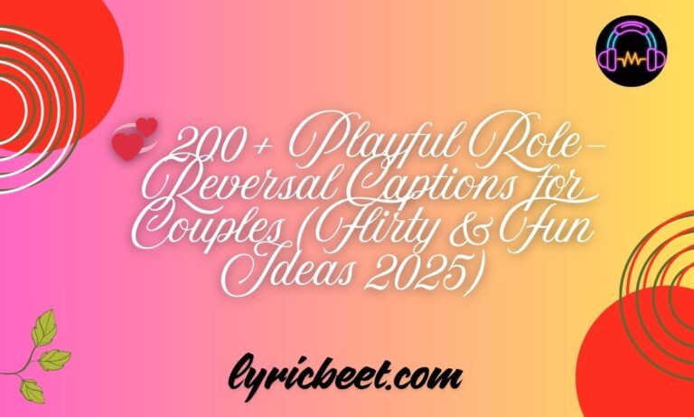 💞 200+ Playful Role-Reversal Captions for Couples (Flirty & Fun Ideas 2025)