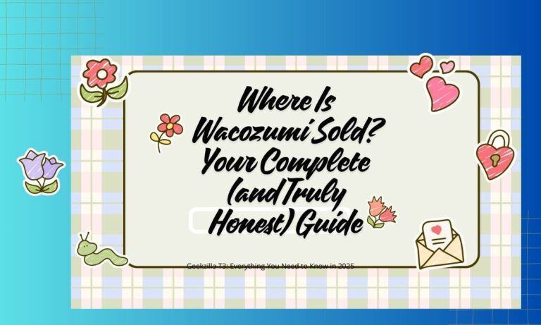 Where Is Wacozumi Sold Your Complete (and Truly Honest) Guide
