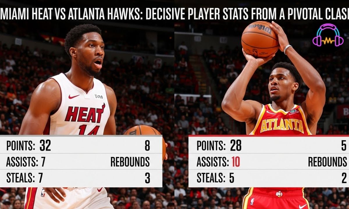 Miami Heat vs Atlanta Hawks Decisive Player Stats from a Pivotal Clash